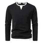 Rubén — Camiseta Manga Larga Algodón Premium | Hombre