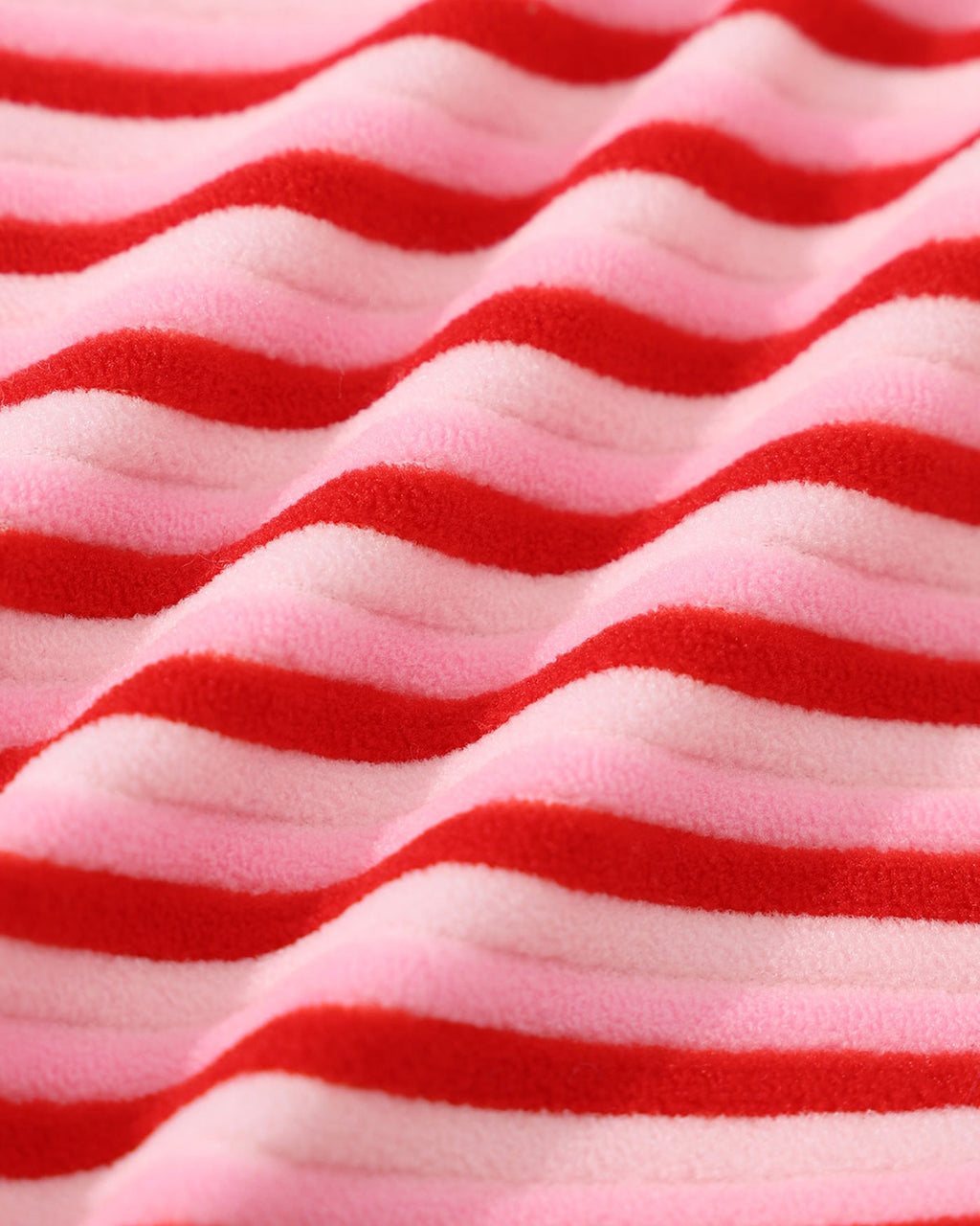 Pink Striped Bikini Set