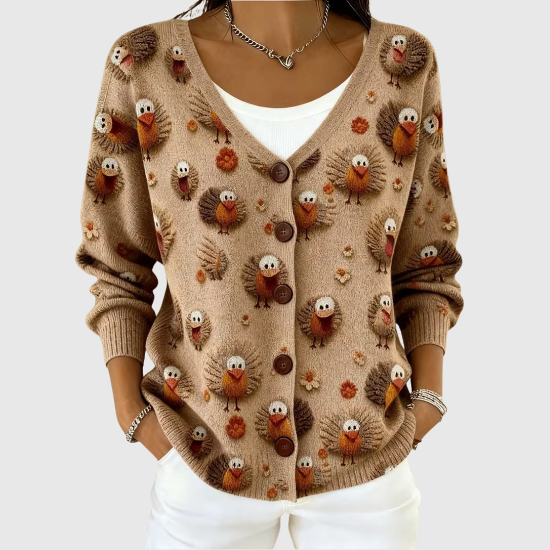 ADORACIÓN | Chaqueta de punto con botones