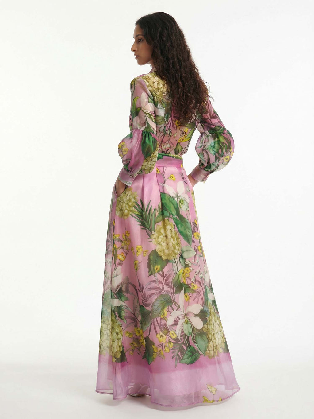 ELENA | Camisa floral de corte holgado