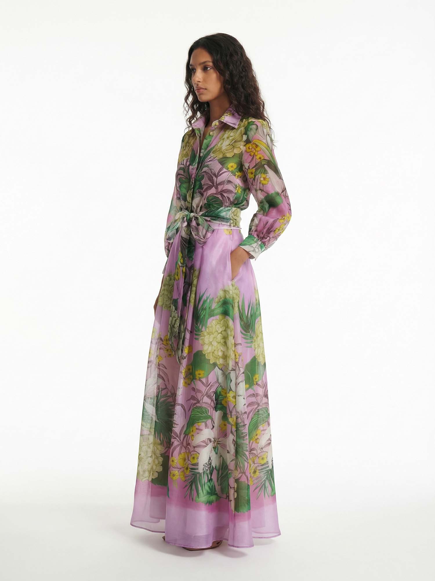 ELENA | Camisa floral de corte holgado