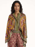 Bohemian Graphic Oversized Shirt