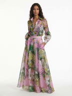 ELENA | Camisa floral de corte holgado