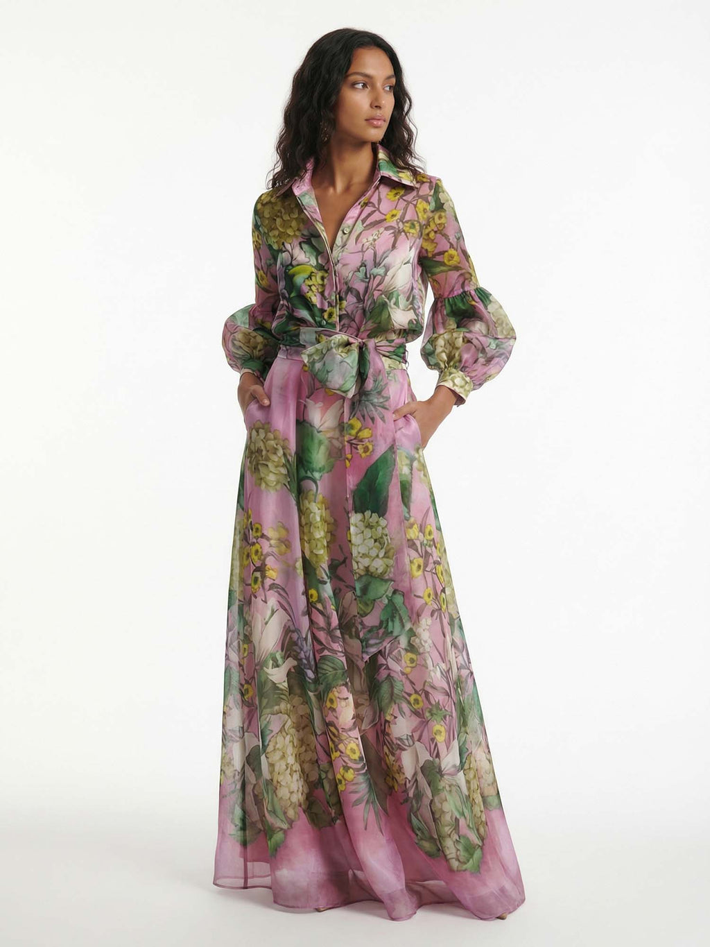 ELENA | Camisa floral de corte holgado