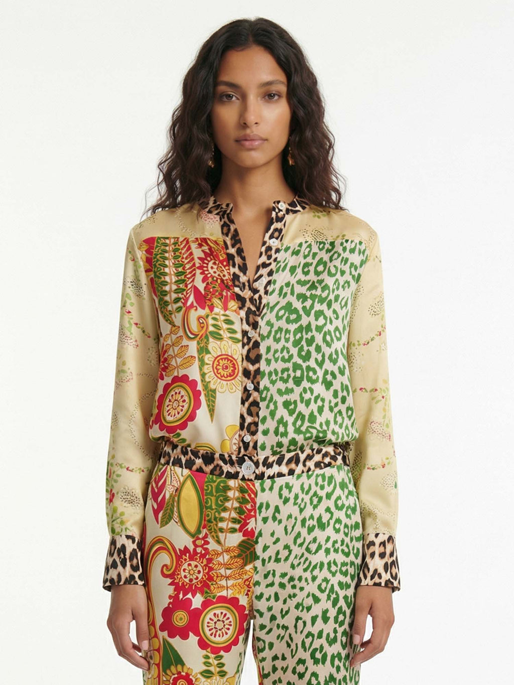 Leopard Mosaic Shirt