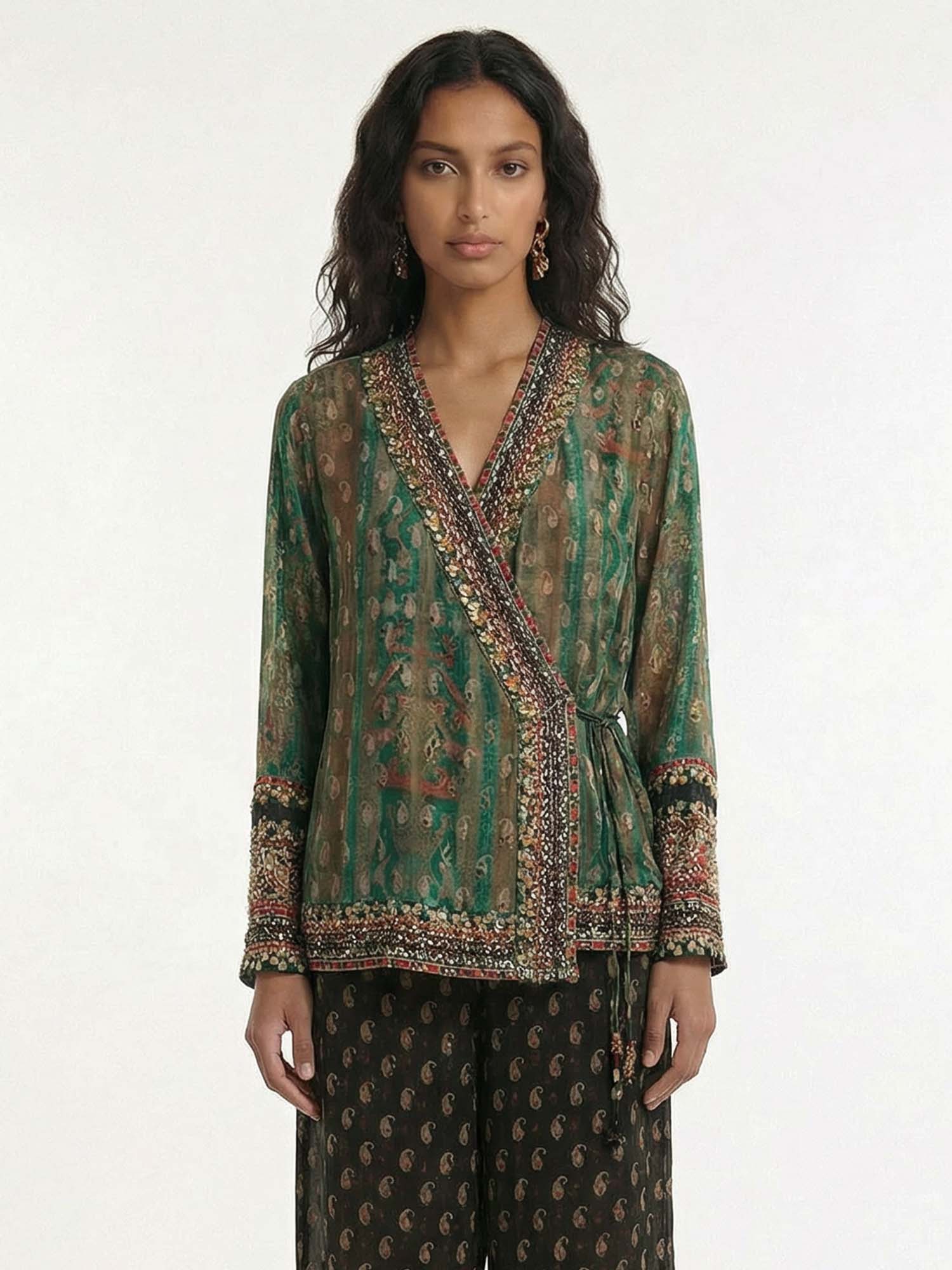 Paisley Veil Shirt