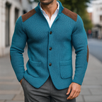 Silvoro — Blazer de Punto Texturizado Hombre