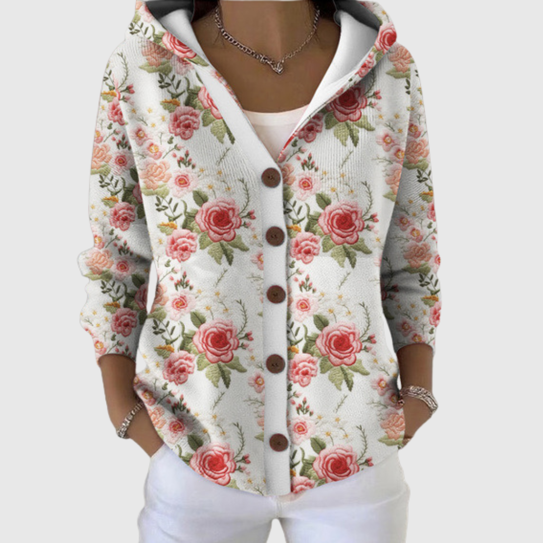 ANTONIA | Chaqueta de punto con capucha