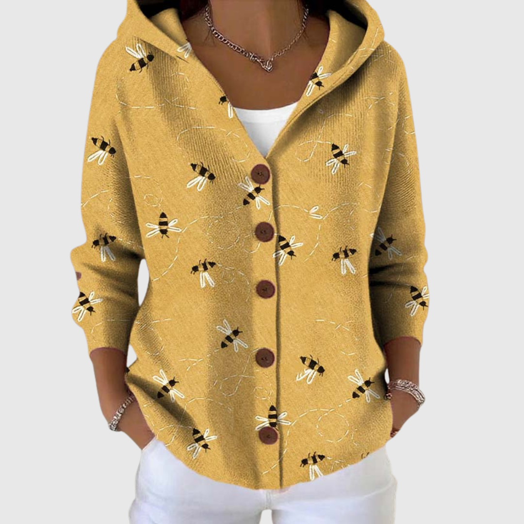 EULALIA | Chaqueta de punto con capucha