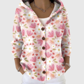 HERMINIA | Chaqueta de punto con capucha