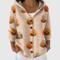 JUANA | Chaqueta de punto con capucha