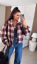 Rossella Cuadros — Chaqueta Acolchada Cuadros Escoceses | Lujo Escocés