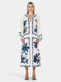 NEREIDA | Vestido largo boho con estampado