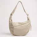 FABIOLA | Bolso de hombro beige en nailon