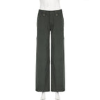 Urbana — Pantalón Cintura Alta Estilo Urbano | Mujer
