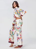 Botanical Bliss Wide-Leg Pants