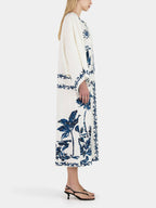 NEREIDA | Vestido largo boho con estampado