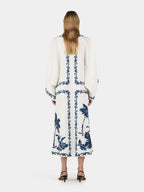 NEREIDA | Vestido largo boho con estampado