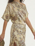 Bohemian Tapestry Maxi Dress