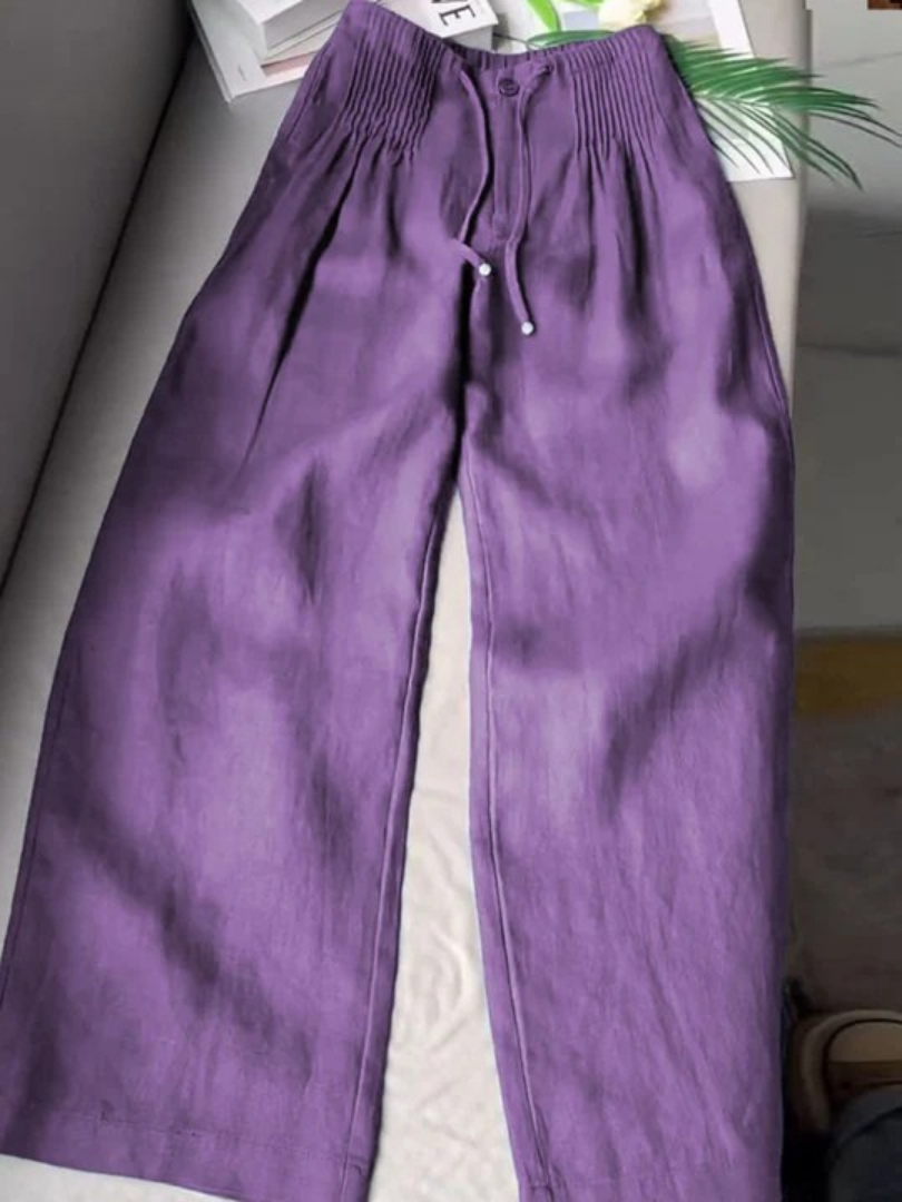 ISABEL | Pantalones de pierna ancha