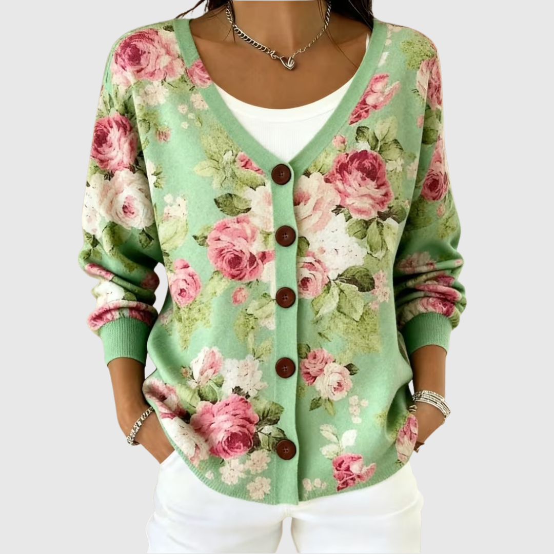 REMEDIOS | Chaqueta de punto con botones