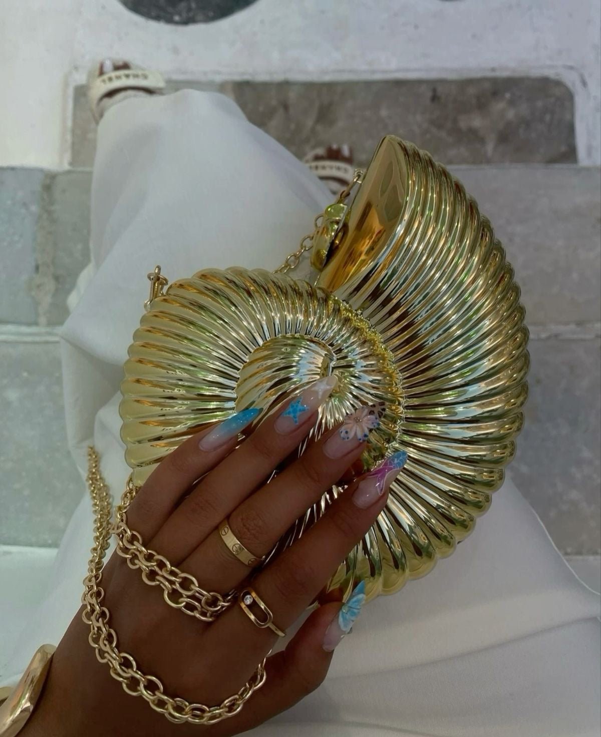 Kaia — Bolso de Mano Rígido | Bolso de Fiesta Premium