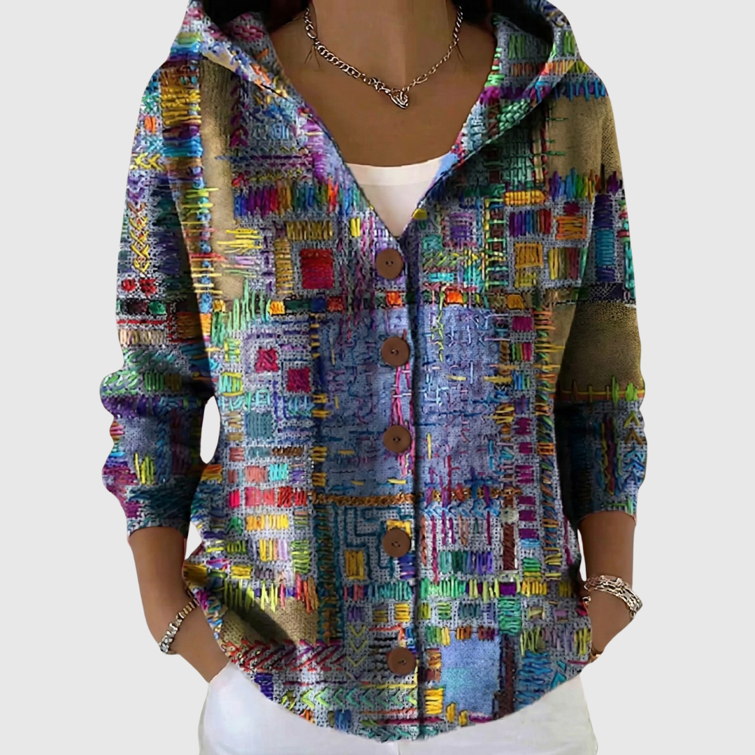 YAIZA | Chaqueta de punto con capucha