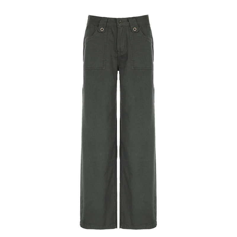 Urbana — Pantalón Cintura Alta Estilo Urbano | Mujer