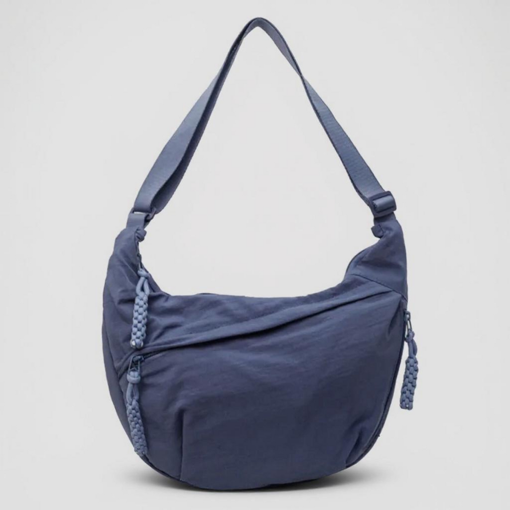 ELBA | Bolso de hombro azul en nailon