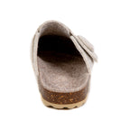 HELENA | Zueco Beige Mujer