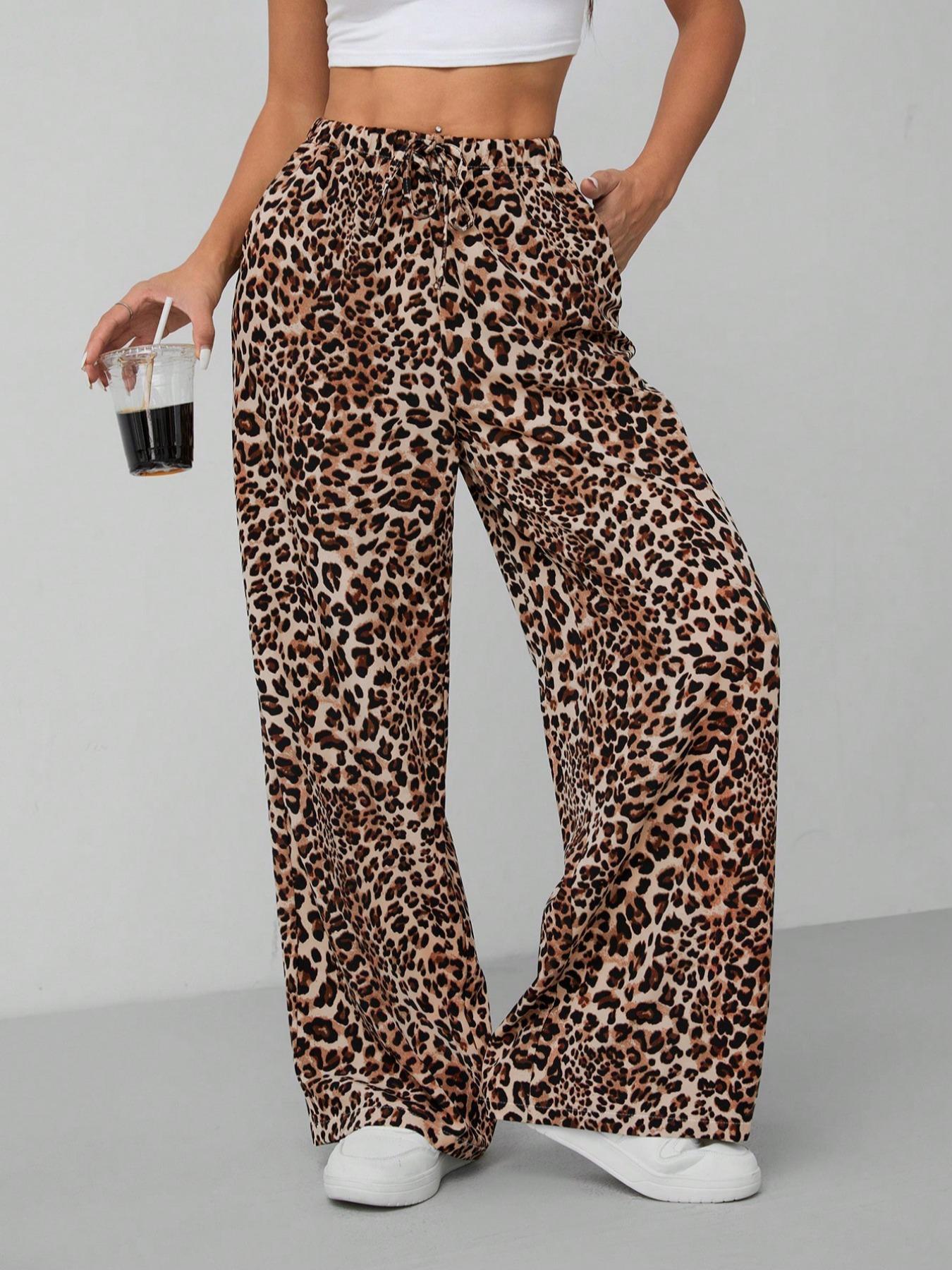 Leopardo — Pantalón Casual Cintura Alta | Audacia Felina