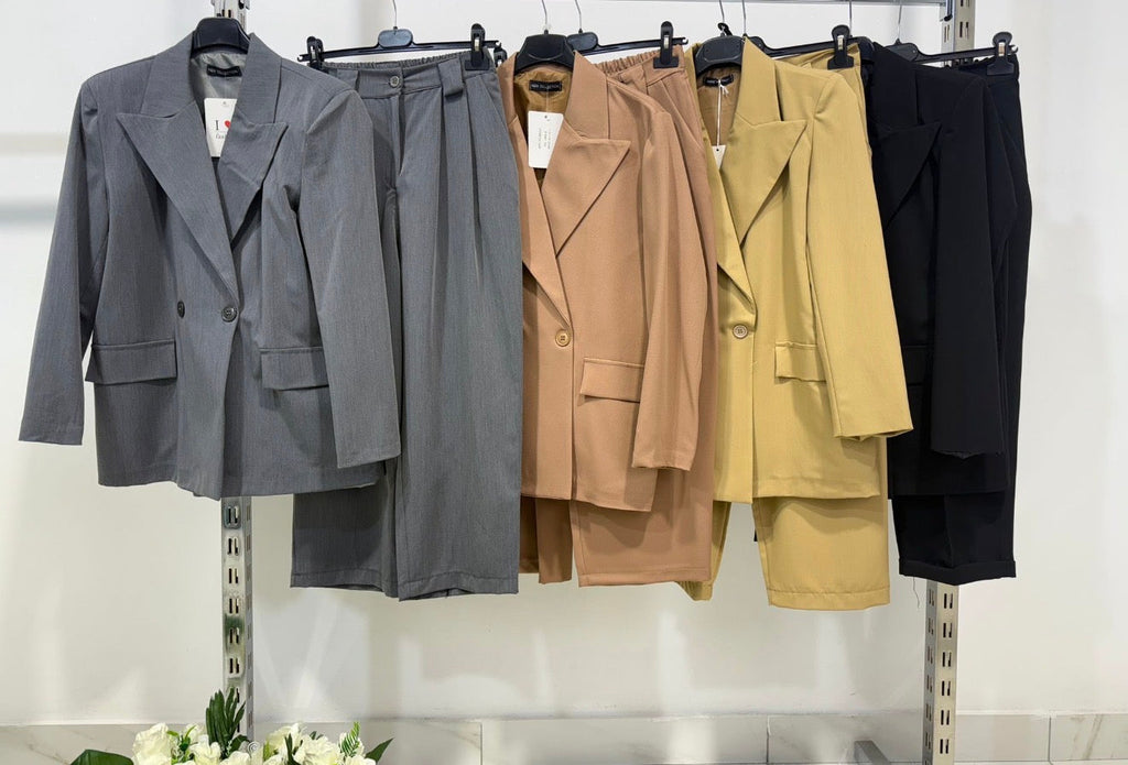 París Negro — Conjunto Blazer Oversize y Palazzo | La Parisina
