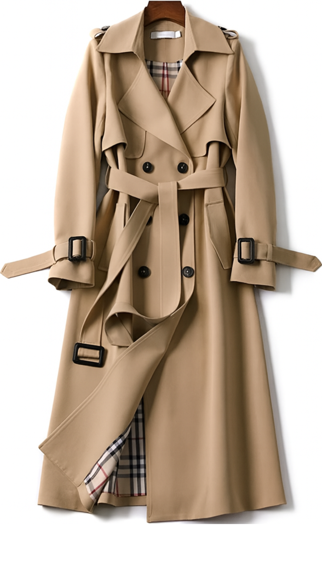 Céline — Gabardina Elegante Alta Confección | Mujer