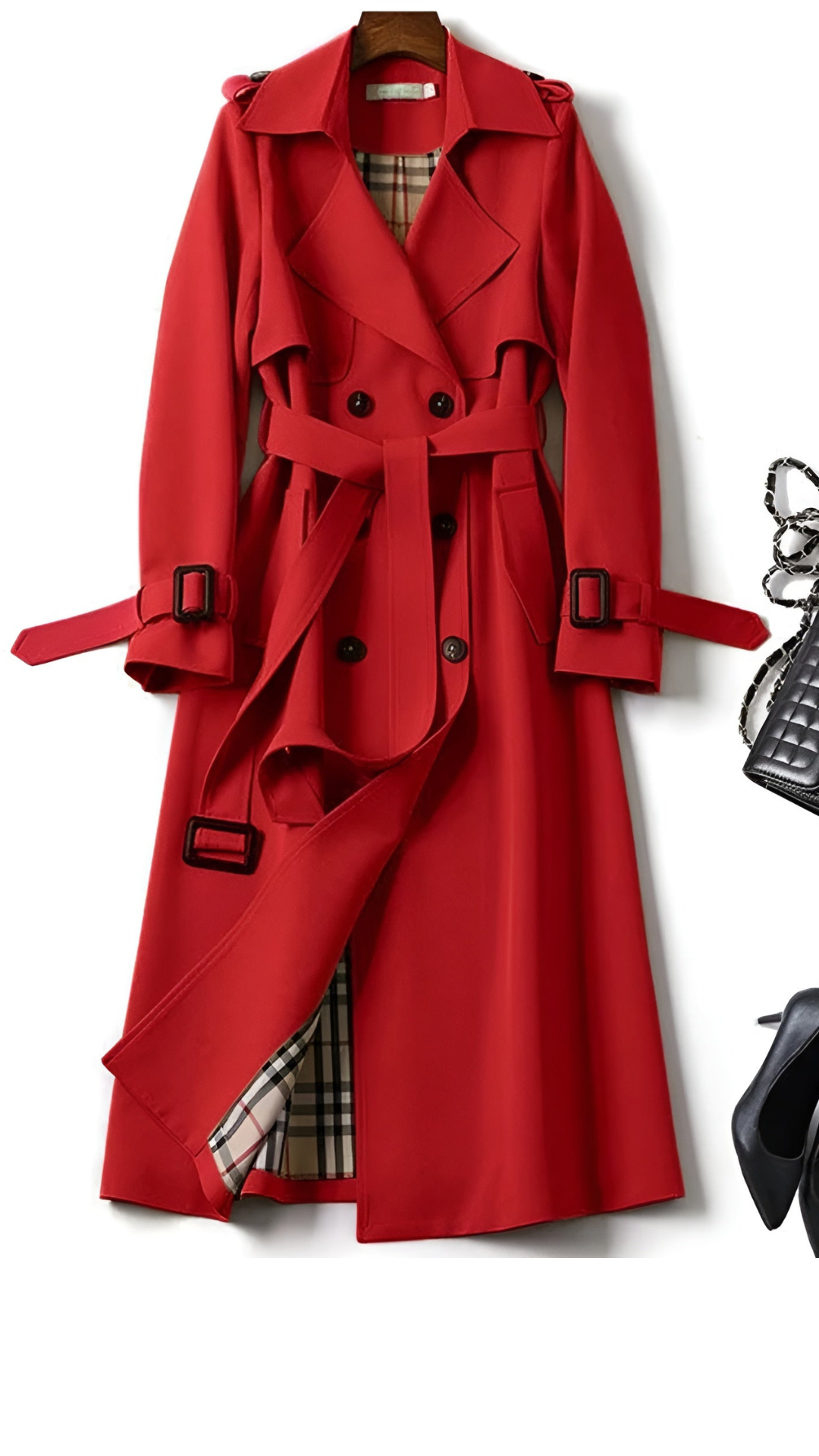 Céline — Gabardina Elegante Alta Confección | Mujer
