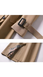 Céline — Gabardina Elegante Alta Confección | Mujer