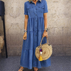 LOURDES | Vestido midi con botones