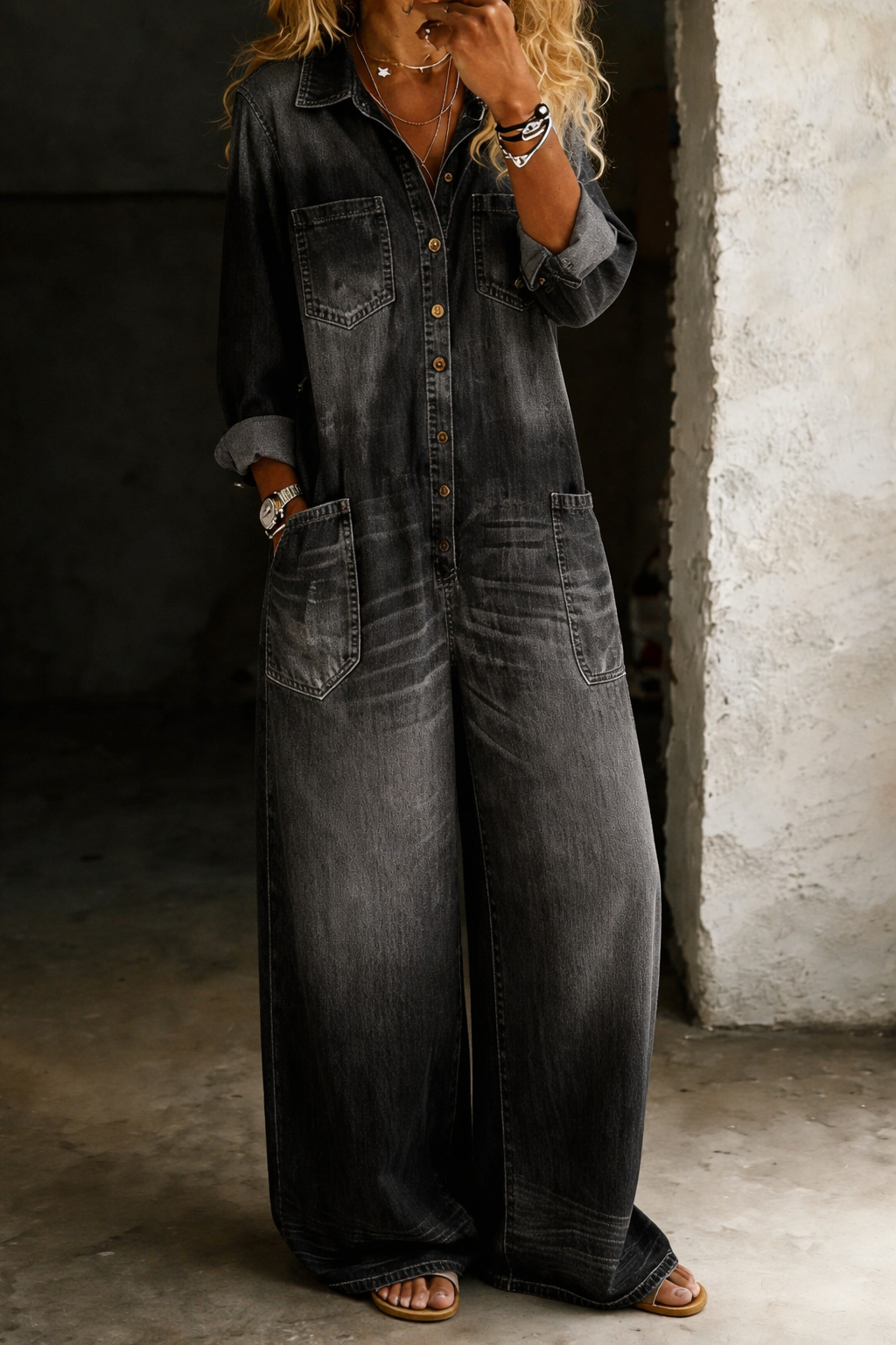 Lena | Comoda salopette casual