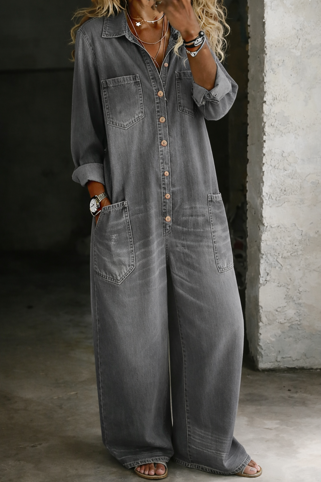 Lena | Comoda salopette casual