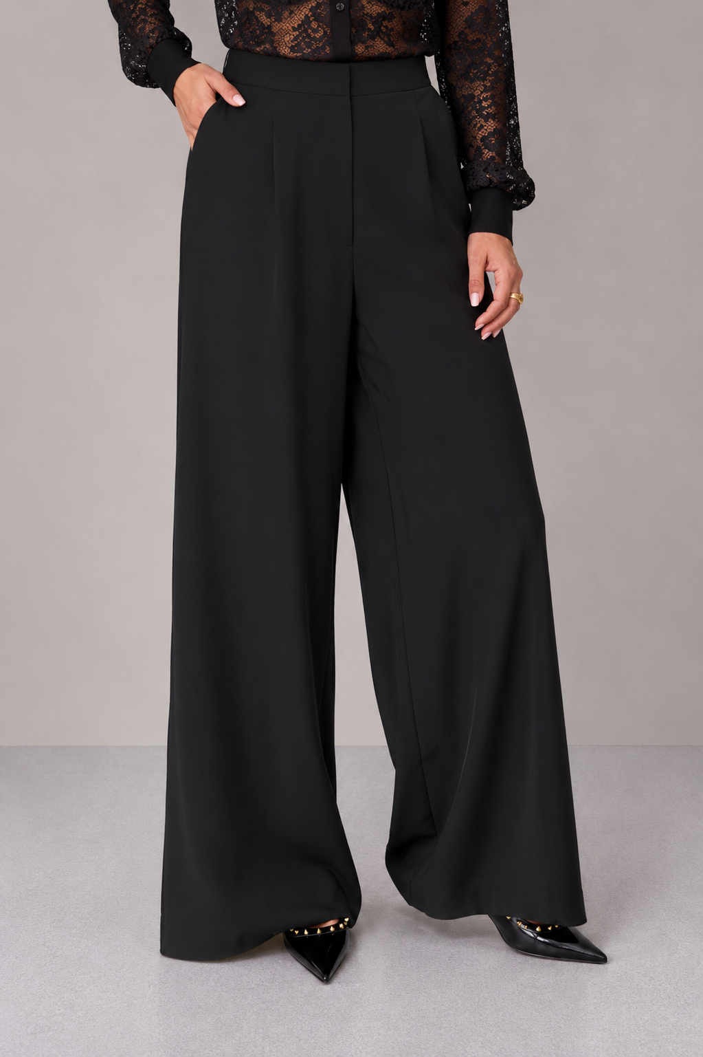EVA | Pantalones de corte fluido
