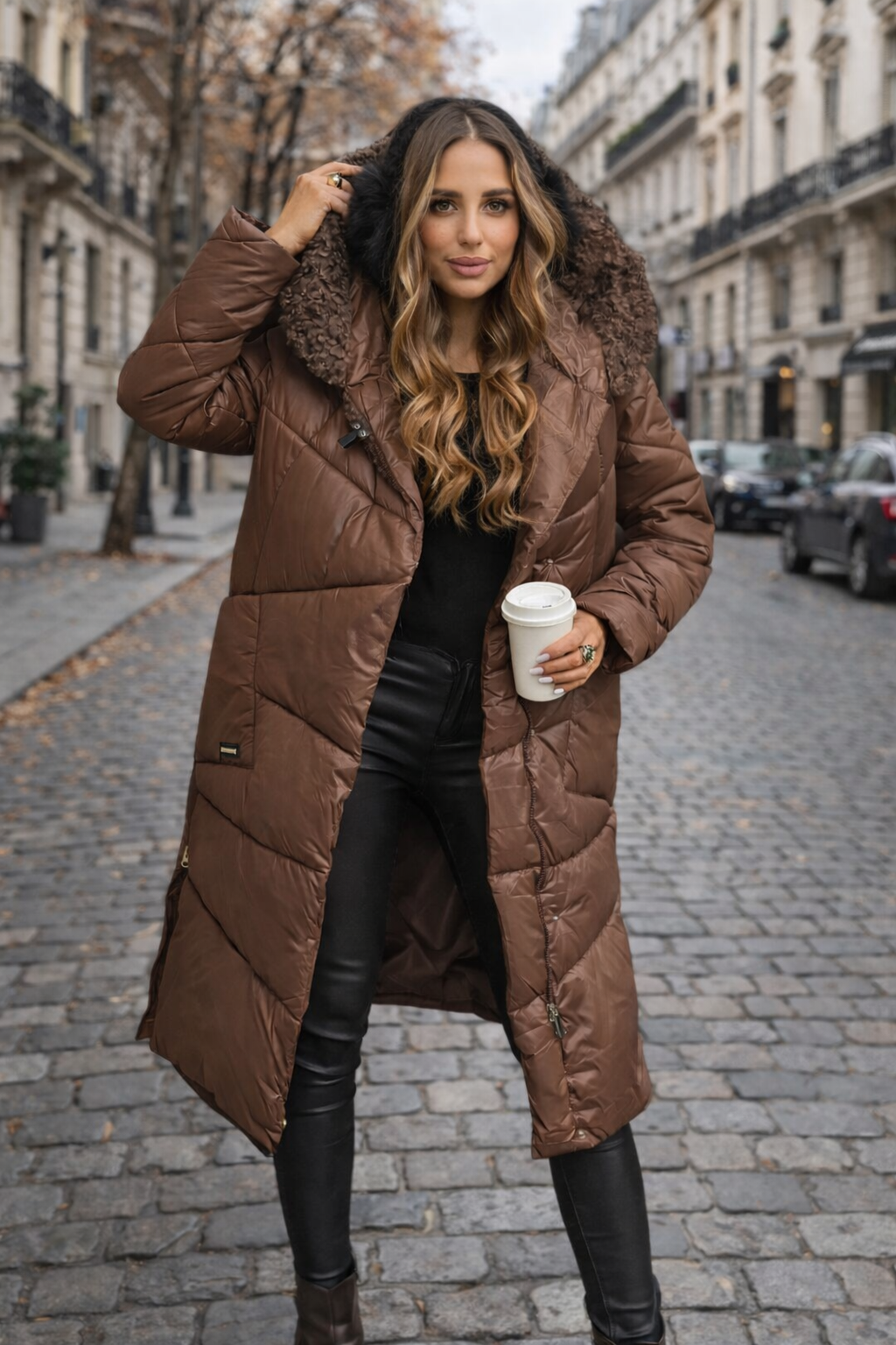 Elisa — Abrigo Invierno Acolchado Mujer | Premium