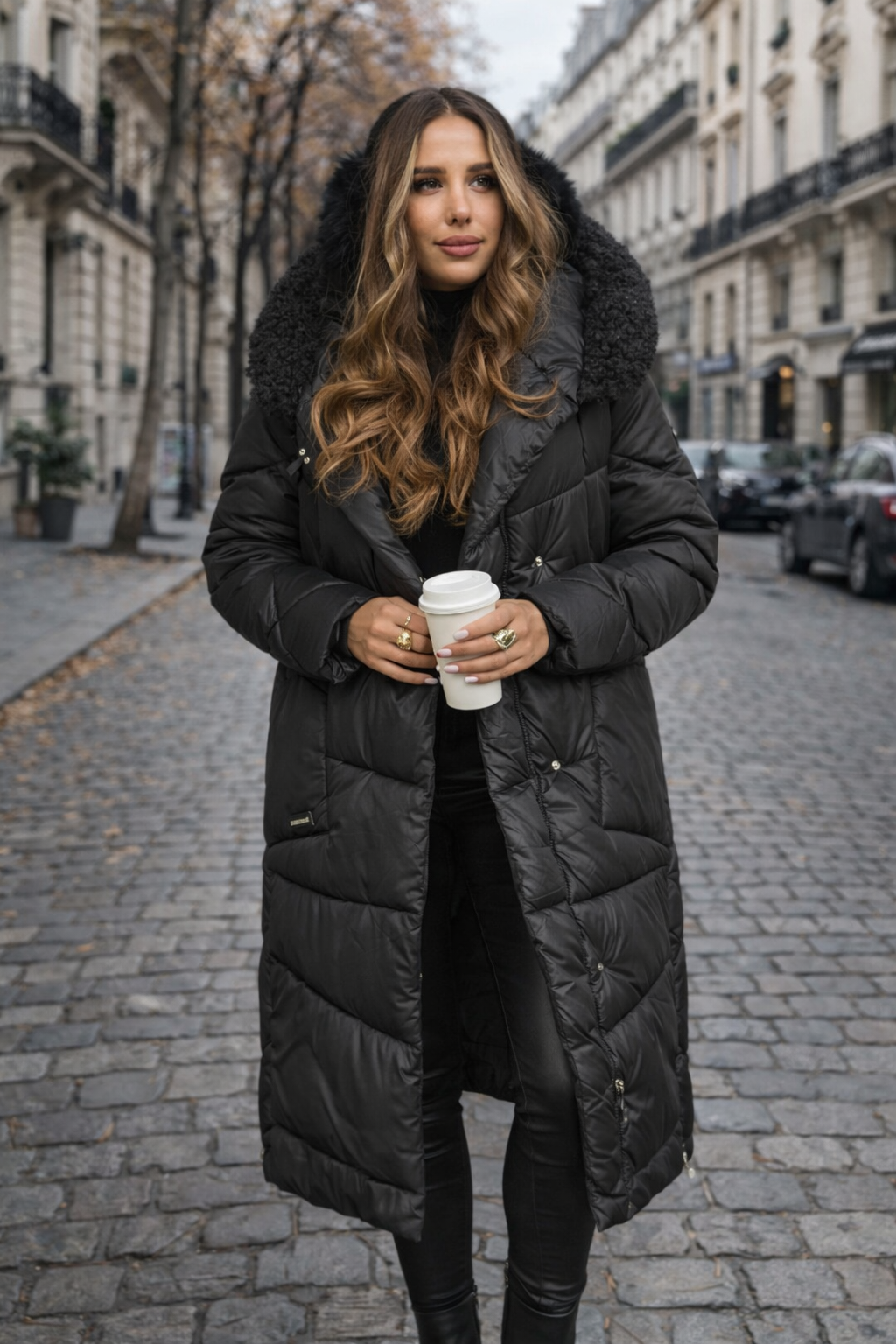 Elisa — Abrigo Invierno Acolchado Mujer | Premium