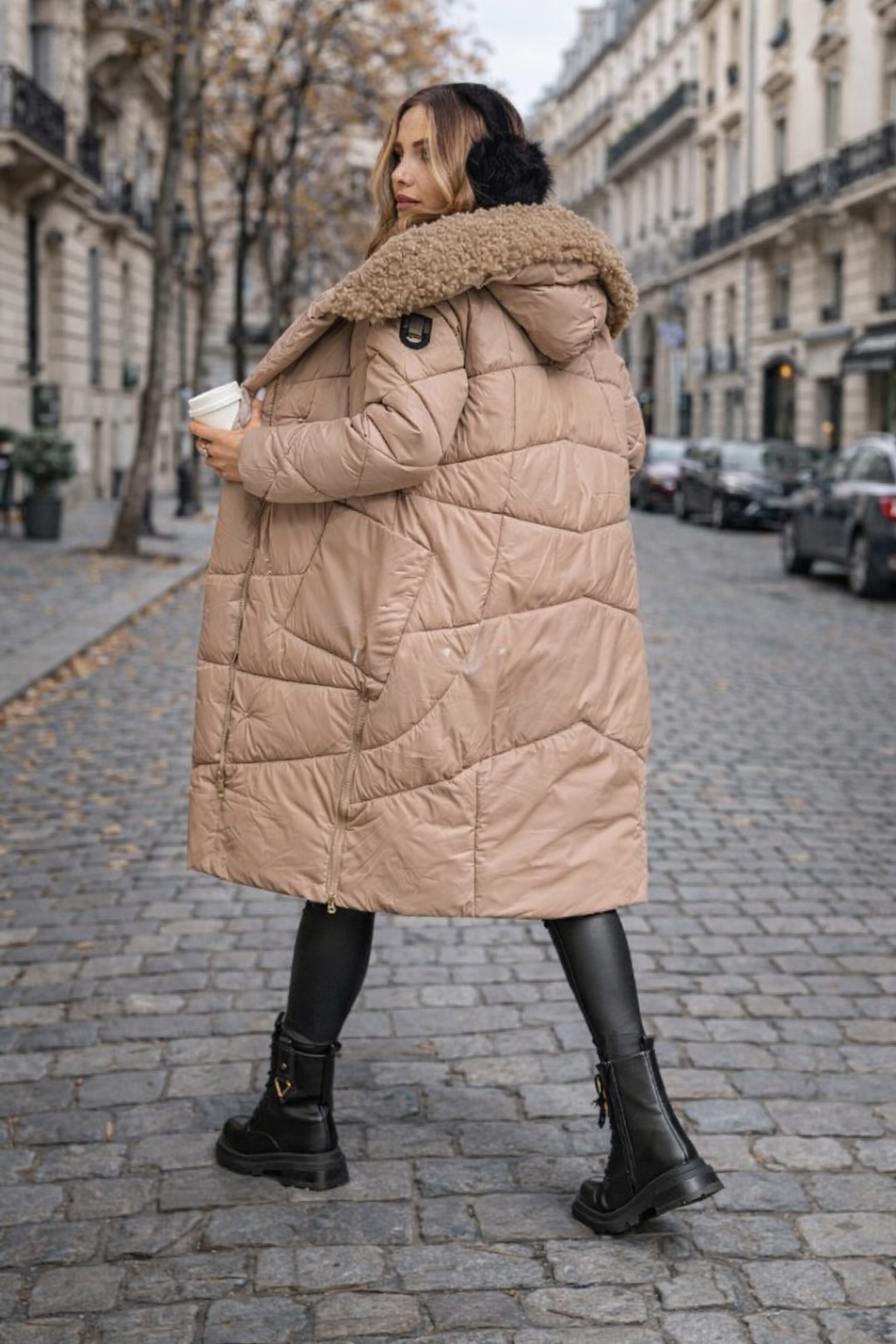 Elisa — Abrigo Invierno Acolchado Mujer | Premium