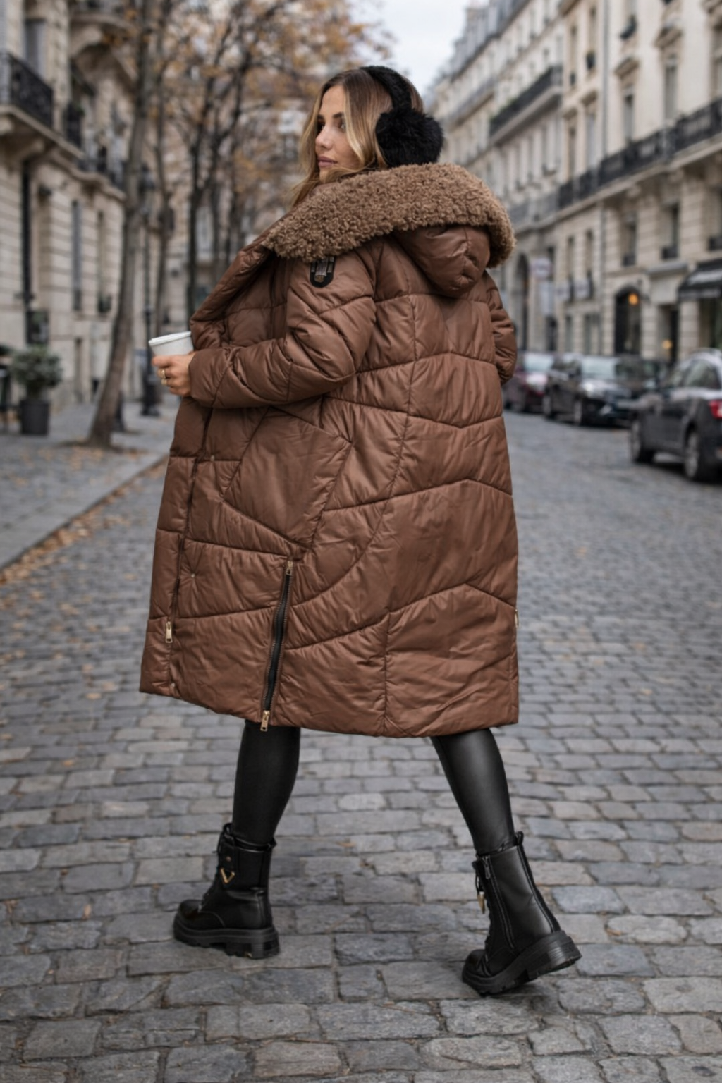 Elisa — Abrigo Invierno Acolchado Mujer | Premium