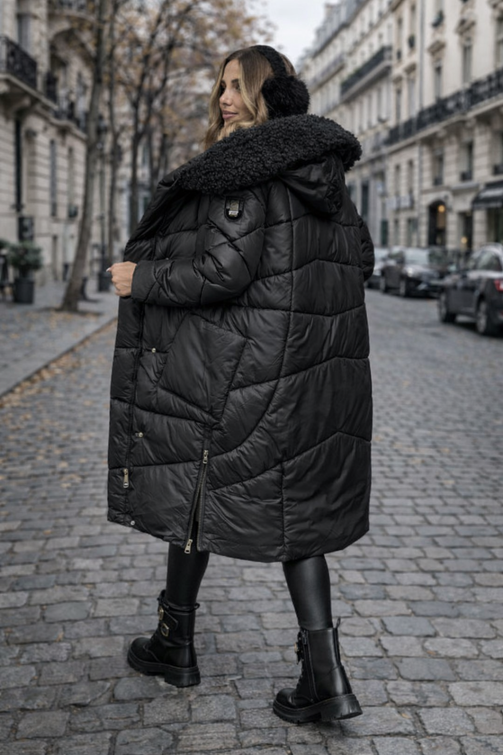 Elisa — Abrigo Invierno Acolchado Mujer | Premium