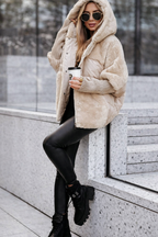 Raina — Chaqueta Acolchada Terciopelo | Mujer