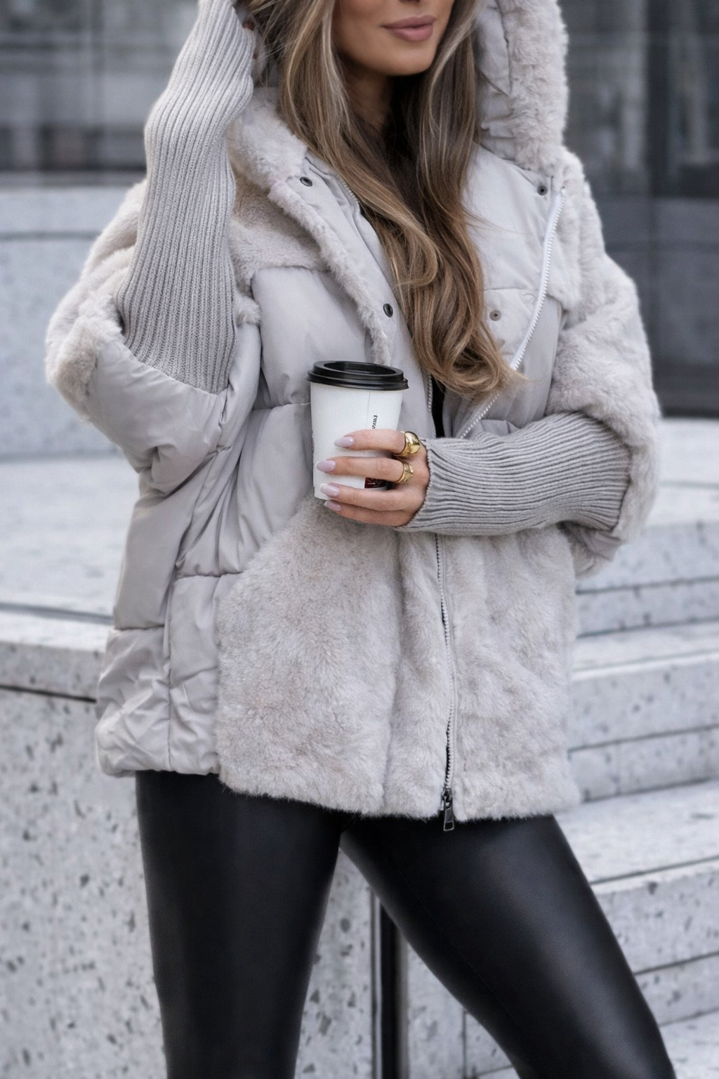 Raina — Chaqueta Acolchada Terciopelo | Mujer