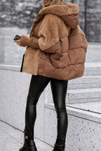 Raina — Chaqueta Acolchada Terciopelo | Mujer
