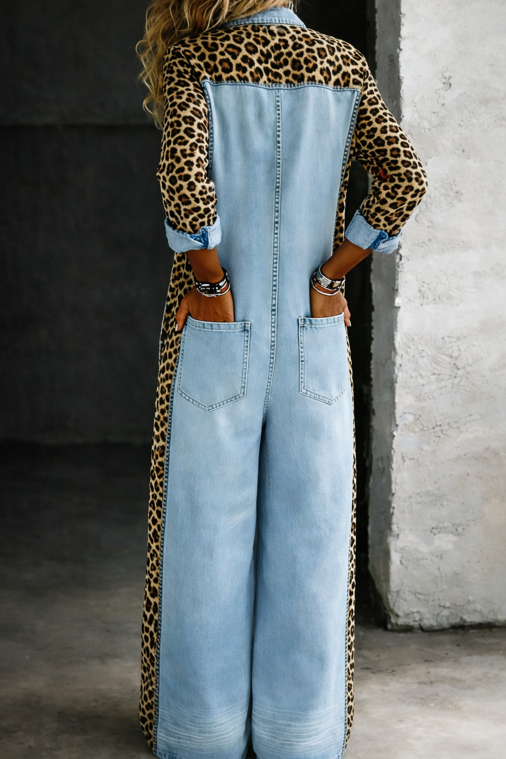 Amanda | Tuta intera in denim