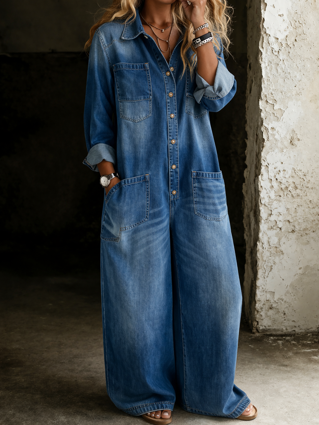 Lena | Comoda salopette casual