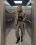 París Negro — Conjunto Blazer Oversize y Palazzo | La Parisina